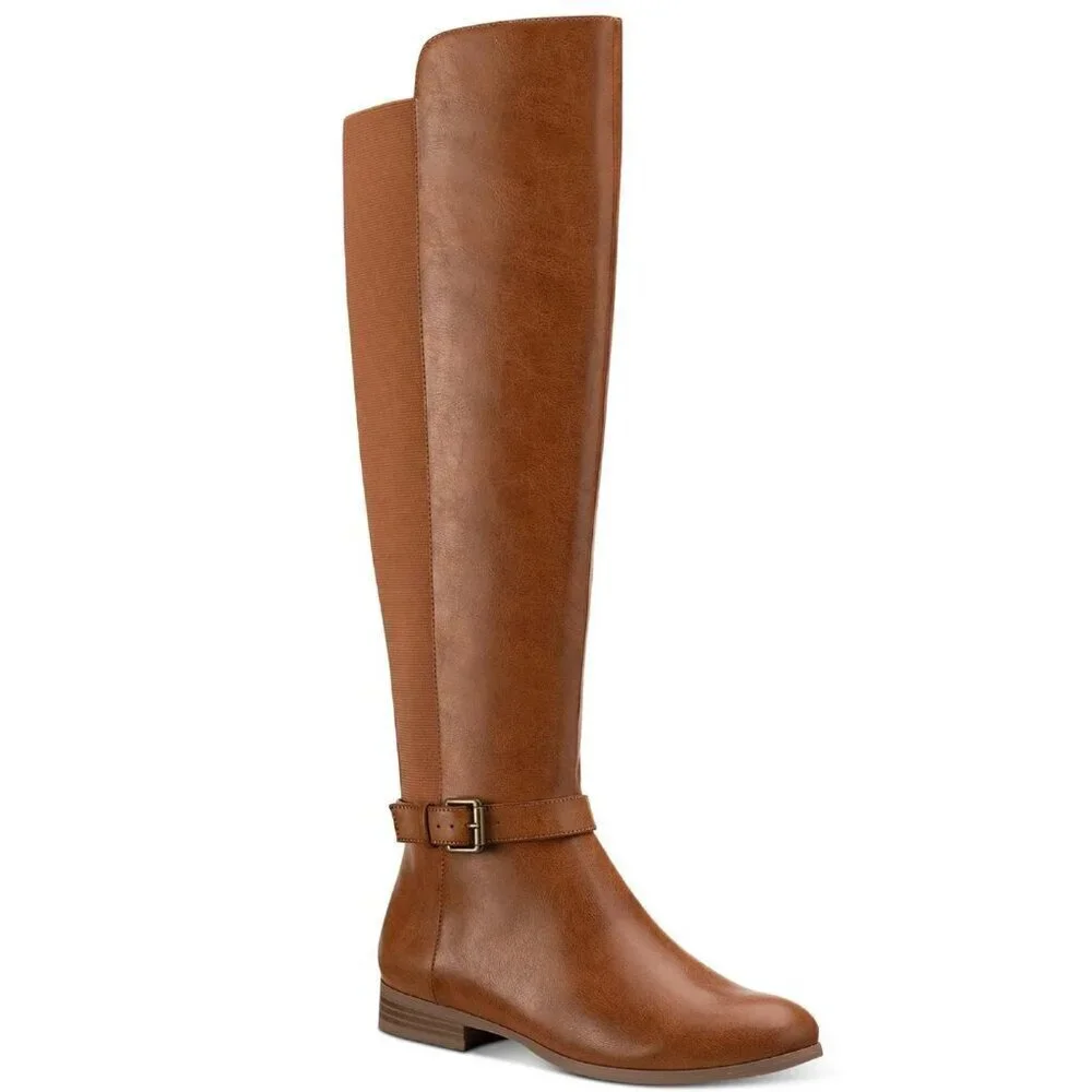 Style & Co. Womens Kimmball Solid Over-The-Knee Boots